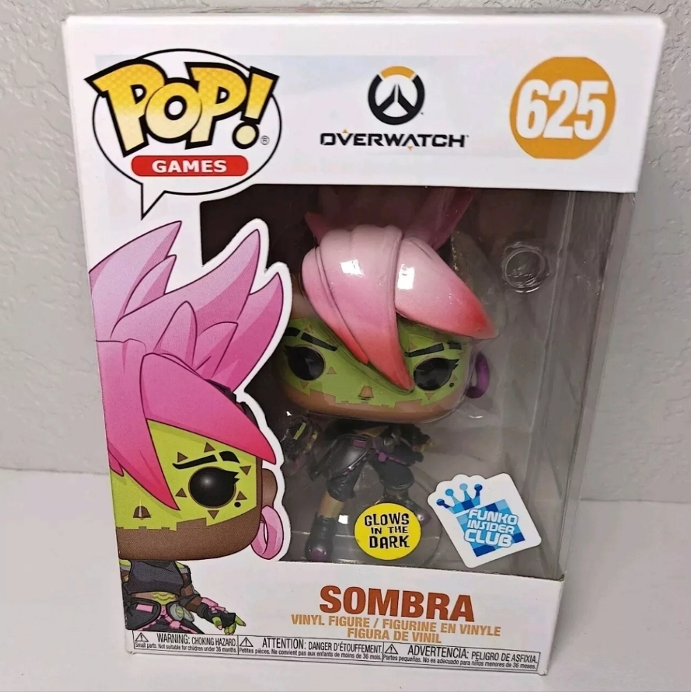 Funko Pop! Vinyl: Overwatch - Sombra #625 (Glows in the Dark) New